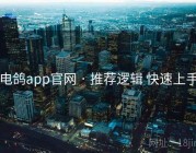 电鸽app官网 · 推荐逻辑 快速上手
