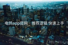 电鸽app官网 · 推荐逻辑 快速上手