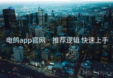 电鸽app官网 · 推荐逻辑 快速上手