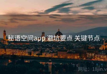 秘语空间app 避坑要点 关键节点