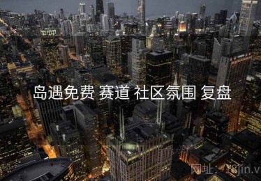 岛遇免费 赛道 社区氛围 复盘