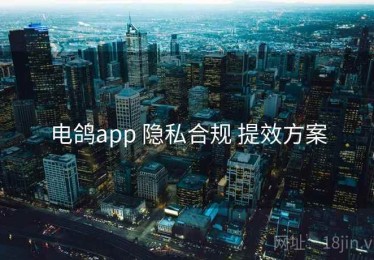 电鸽app 隐私合规 提效方案
