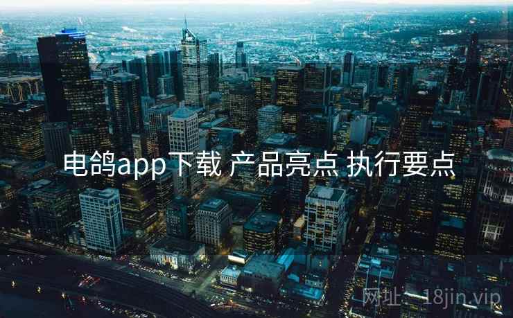 电鸽app下载 产品亮点 执行要点 电鸽app下载 产品亮点 执行要点