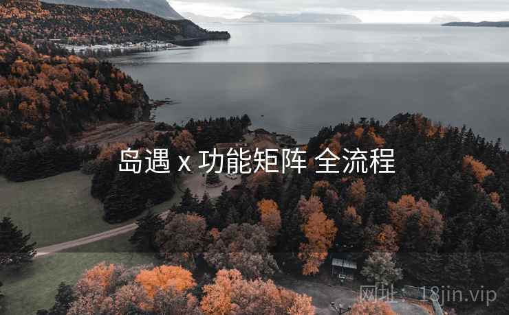岛遇 x 功能矩阵 全流程