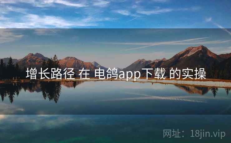 增长路径 在 电鸽app下载 的实操 增长路径 在 电鸽app下载 的实操